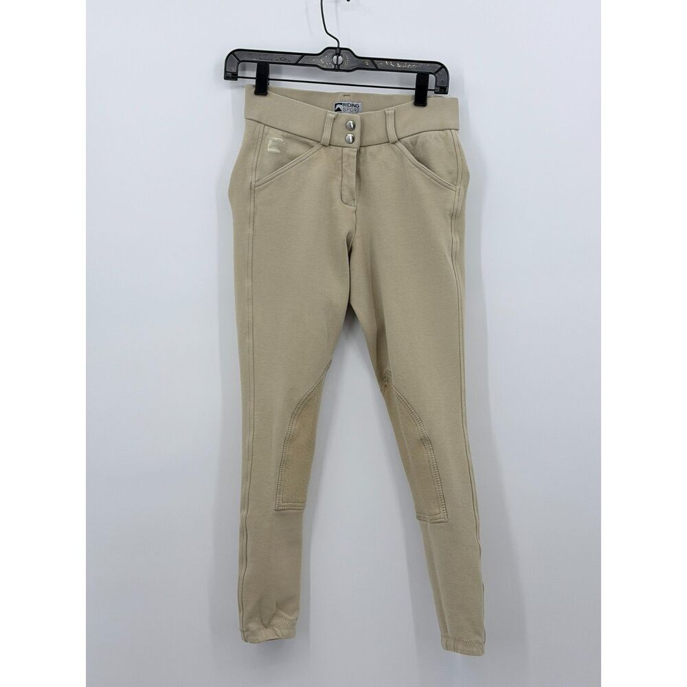 Dover Saddlery Riding Sport Riding Pants Khaki Tan Size 26 English Equestrian